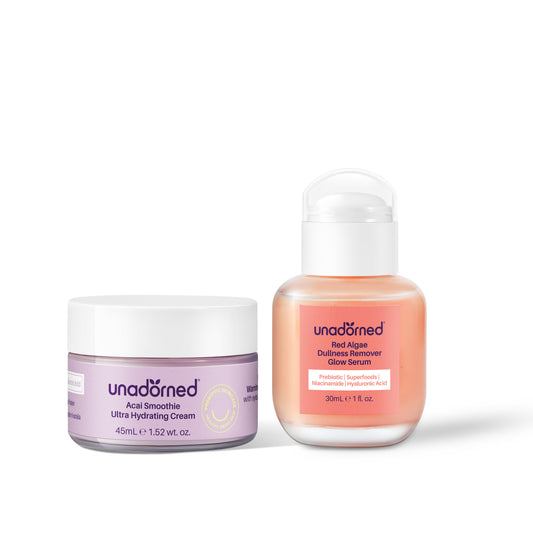 A glow shot of red algae + acai berry hydration. Boost radiance and moisture with prebiotic-rich, clean Australian skincare.